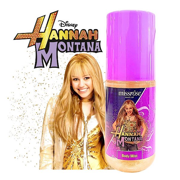 Miss Rose - Body Mist Hannah Montana MRD028 (Validade: 08/2029)