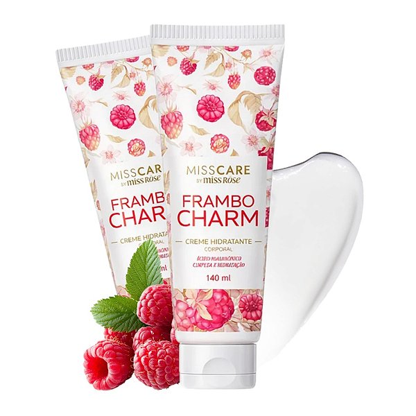 Miss Rose - Creme Hidratante Corporal Frambo Charm MR161 E (Validade: 08/2029)