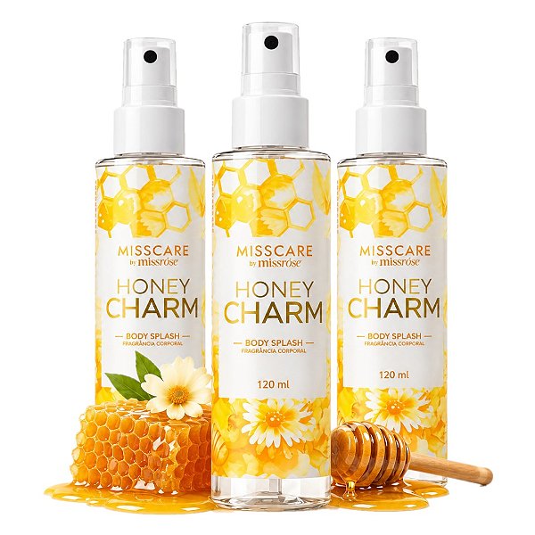 Miss Rose - Body Splash Honey Charm MR165 B - 06 Und (Validade: 05/2029)