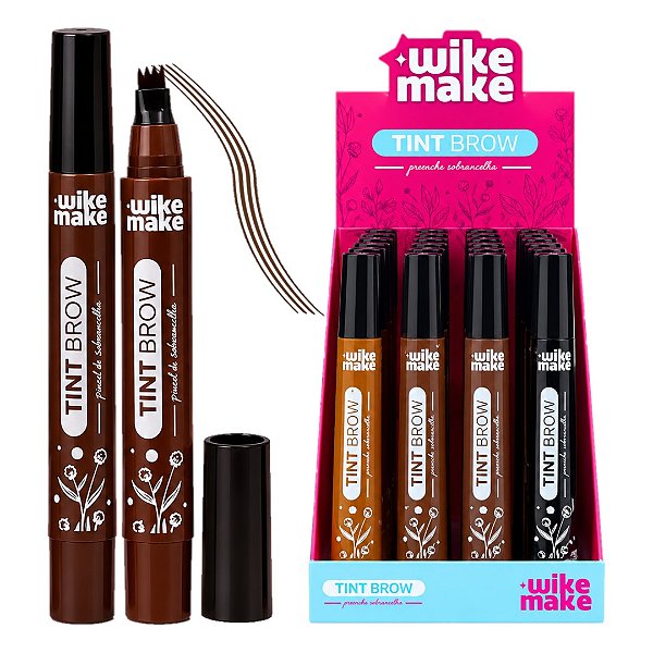 Wike Make - Tint Brow Sombra para Sobrancelha- WM99400524Z41 - 24 Und
