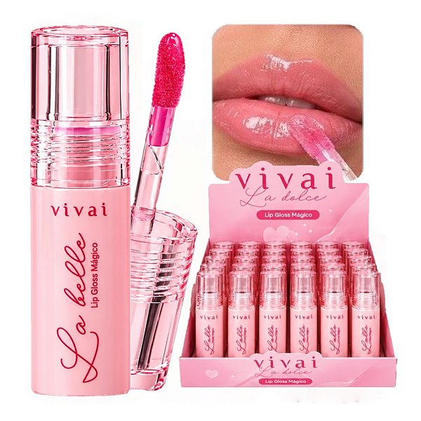 Vivai - Lip Gloss Mágico La Belle 3293 - 36Und