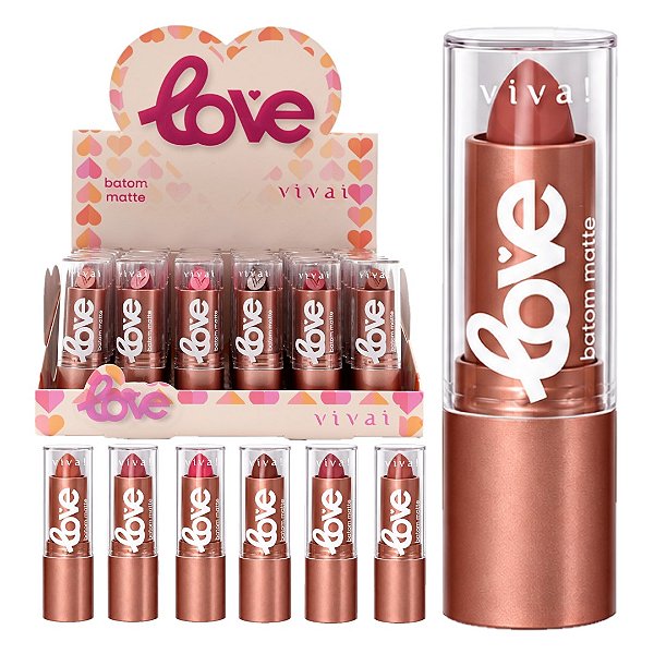 Vivai - Batom Matte Love 3283 - 36 Und