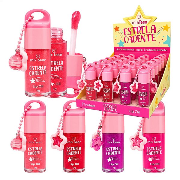 Mia Teen - Lip Oil Estrela Cadente MT612 - 24Und