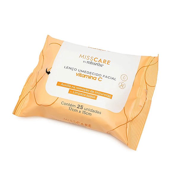 Miss Care - Lenço Umedecido Vitamina C MR159