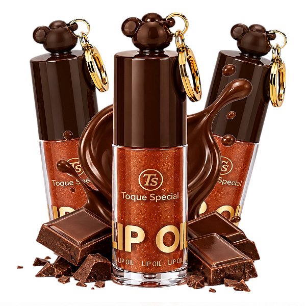 Toque Special - Lip Oil Chocolatee Chaveiro TS07115 - 06 Und