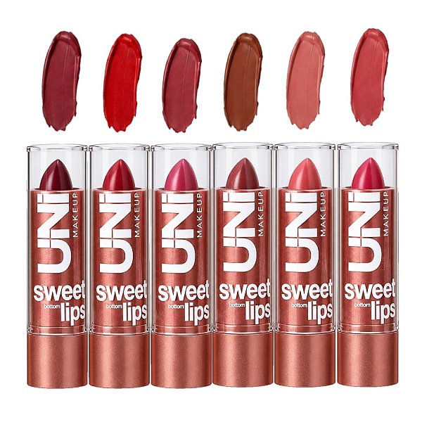 Uni Makeup - Batom Sweet Lips BA346 - 06Und