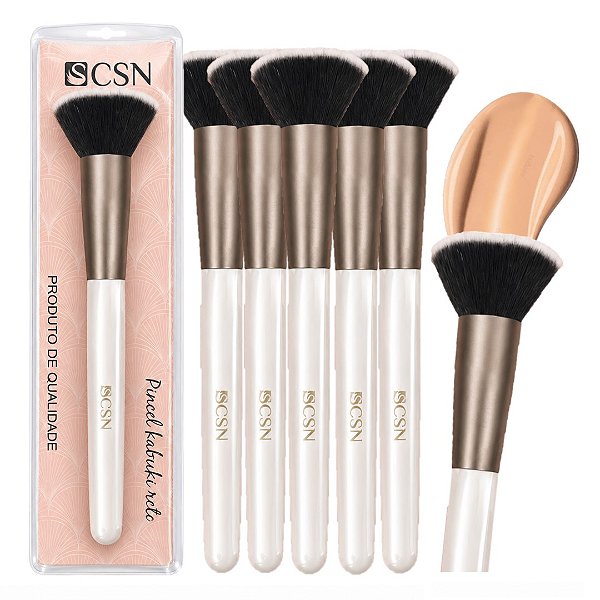 Cisne - Pincel Kabuki Reto CP32R - 12 und