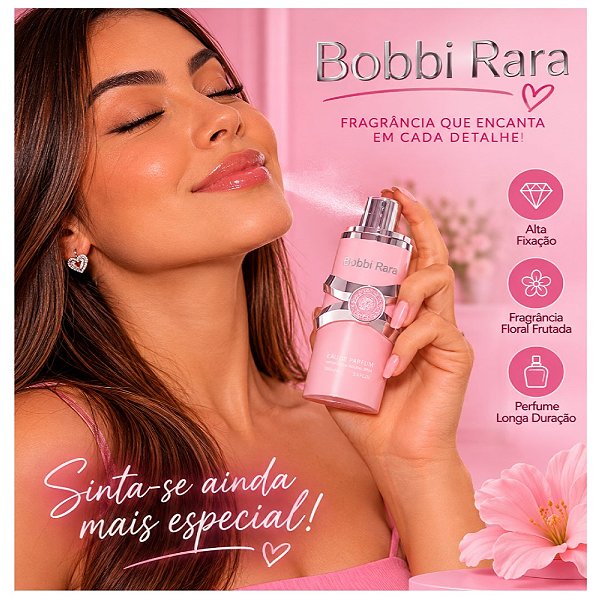 Bobbi Rara - Perfume Rosa  Eau De Perfum BR3001⁹