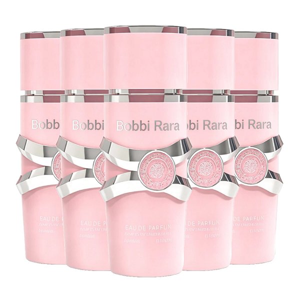 Bobbi Rara - Perfume Rosa  Eau De Perfum BR3001 - 3 un
