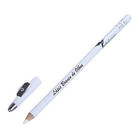 Bella Femme - 01 Lápis de Olho Branco com Apontador BF10051B