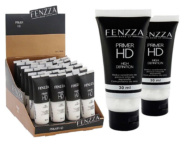 Fenzza - Display Primer Facial HD PR63 - Box c/ 24 unid