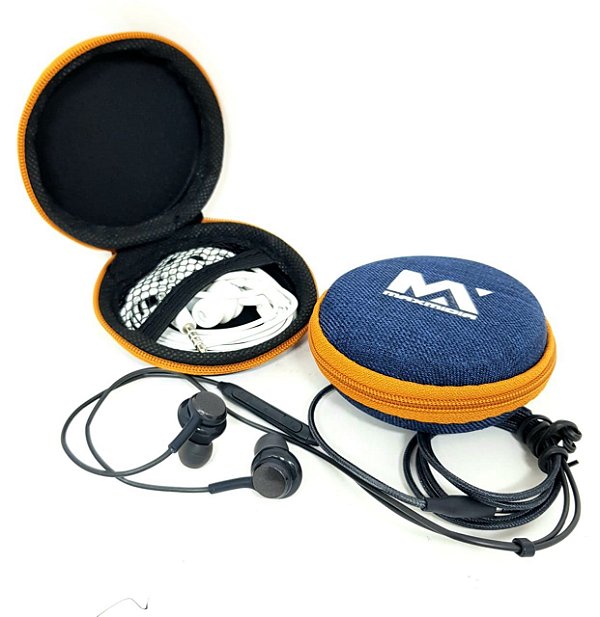 Max Midia - Fone de Ouvido com Microfone e COntrole de Volume MAx-07 ( 5 Unidades )
