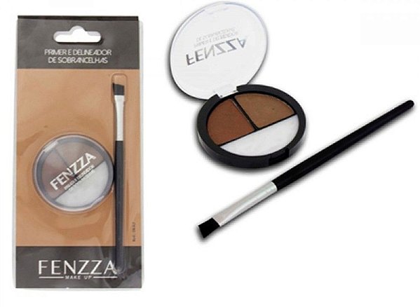 Fenzza - Kit para Sobrancelhas com Pincel DL67 ( 24 Unidades )