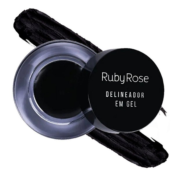 Ruby Rose - Delineador em Gel Black  HB8401