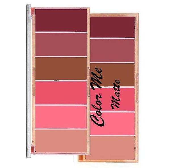 Vivai - Paleta de Blush Matte 6 Tons Color me 2004