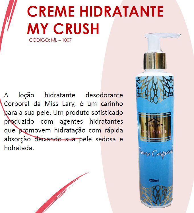 Miss Lary - Creme HIdranate My Crush ML1007