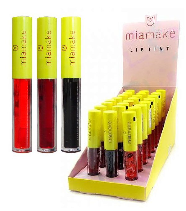 Mia Make- Lip Tint 170 - Kit com 24 Unidades