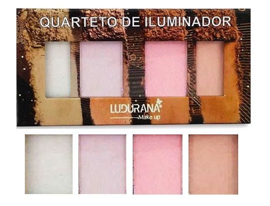 Ludurana - Quarteto Iluminador  M00104 - Kit com 12 Unidades