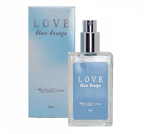 Max Love - Perfume Love Blue Breeze - Display com 21 Unid e Prov