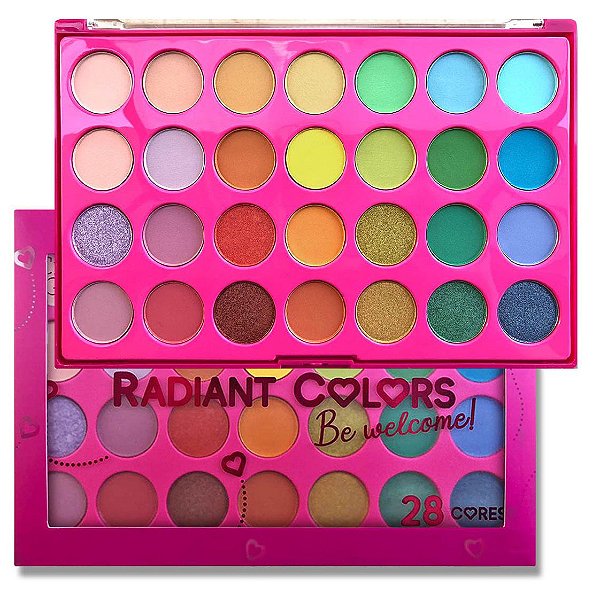 City Girls - Paleta de Sombras Radiant Color Be Welcome CG204 15 x 23 cm