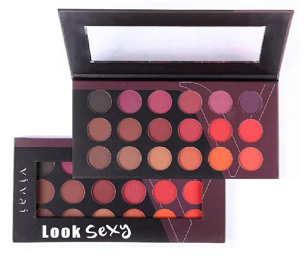 Vivai - Paleta de Sombras Alta PIgmentação Look Sex  4025