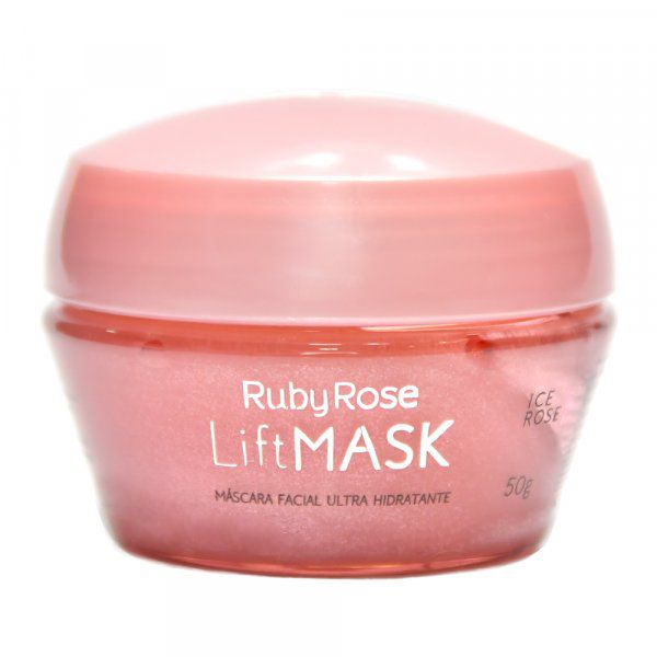 Ruby Rose - Mascara Facial Lift Mask Ice Rose Ultra Hidratante  HB401​ - Kit com 6 Unid