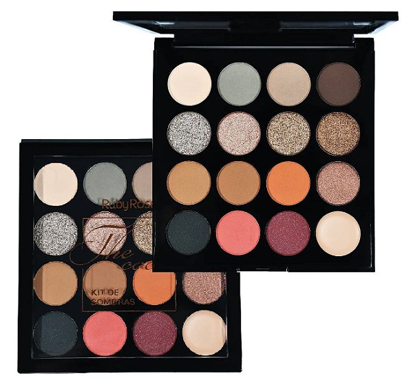 Ruby Rose - Paleta de Sombras The Cocoa  HB1021 - Display C/ 12Unid