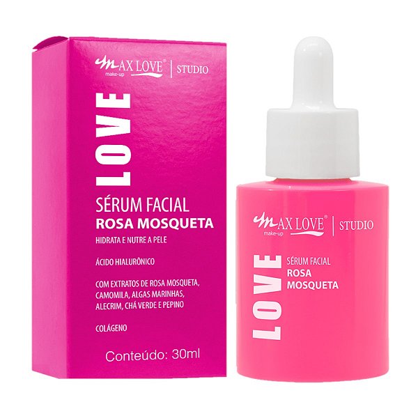 Max Love - Serum Facial Rosa Mosqueta  - Unitario