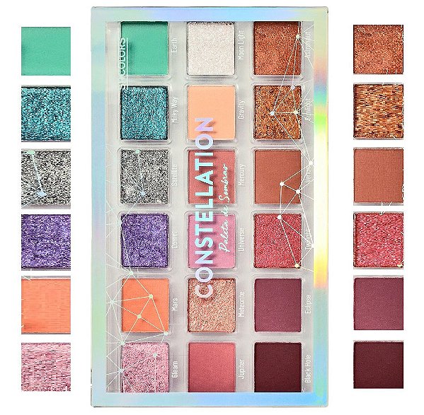 SpColors - 240 Paleta de Sombra Constellation  SP240 - Kit C/ 12 Unid