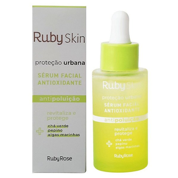 Ruby Rose - Sérum Facial Antioxidante Proteção Urbana Skin Care HB415