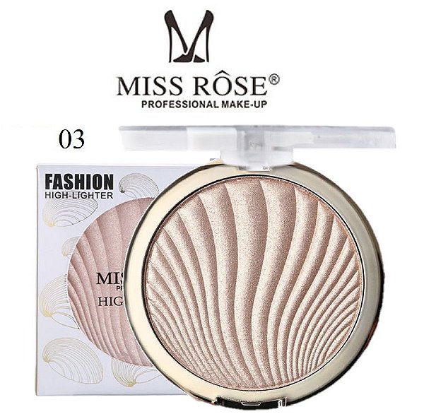 Miss Rose - Iluminador Facial Brilho Intenso 7001-043M3 - Cor M3