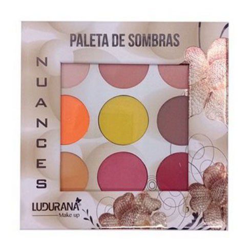 Ludurana - Paleta de Sombras 9 Cores Nuance B00003