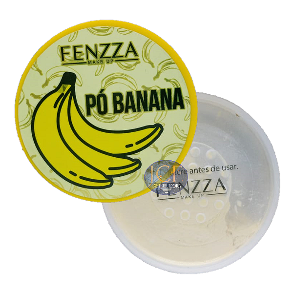 Fenzza - Pó Facial Banana Efeito Translúcido  FZ34008