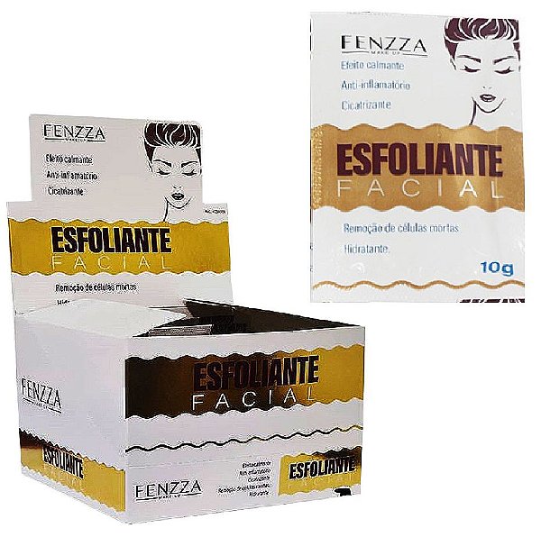 Fenzza - Esfoliante Facial Fenzza Sachê 10g FZ38006 - Display com 50 unidades