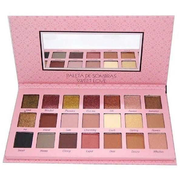 Vivai - Paleta de Sombras Sweet Love 21 Cores  4001