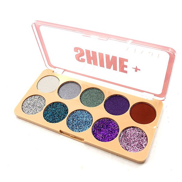 Vivai - Paleta de Sombras e Glitter Shine+ Vivai 4026 - Cor B