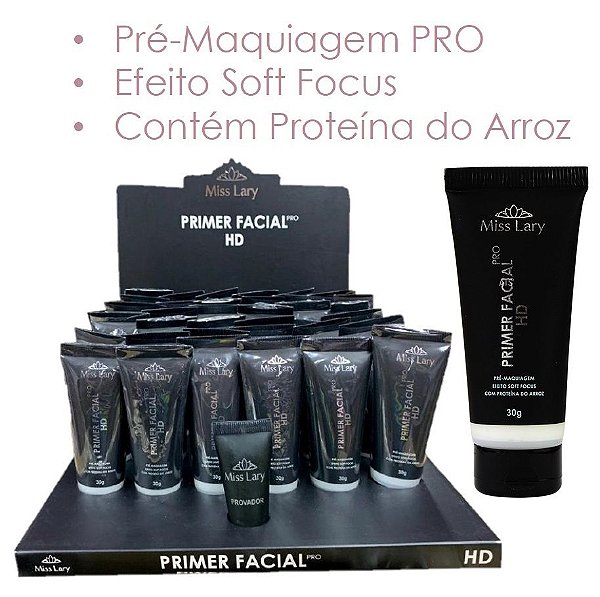 Miss Lary - Primer Facial Pro HD Soft Focus ML508A - 36 Unid ( Vcto 03/23 )