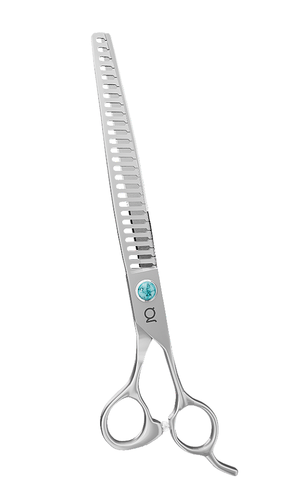 Tesoura Groom Show Kore 7,5" (Dente de Tubarão)