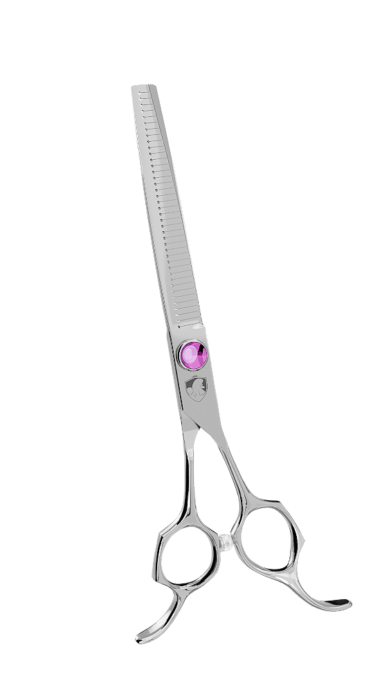 Tesoura Groom Show AKIO 7,5" (Semidentada )