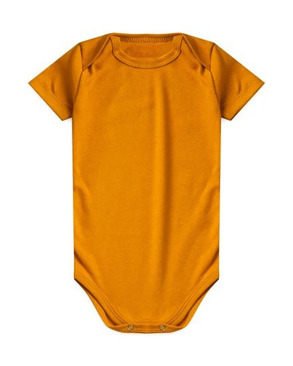 BODY MANGA CURTA FERRUGEM