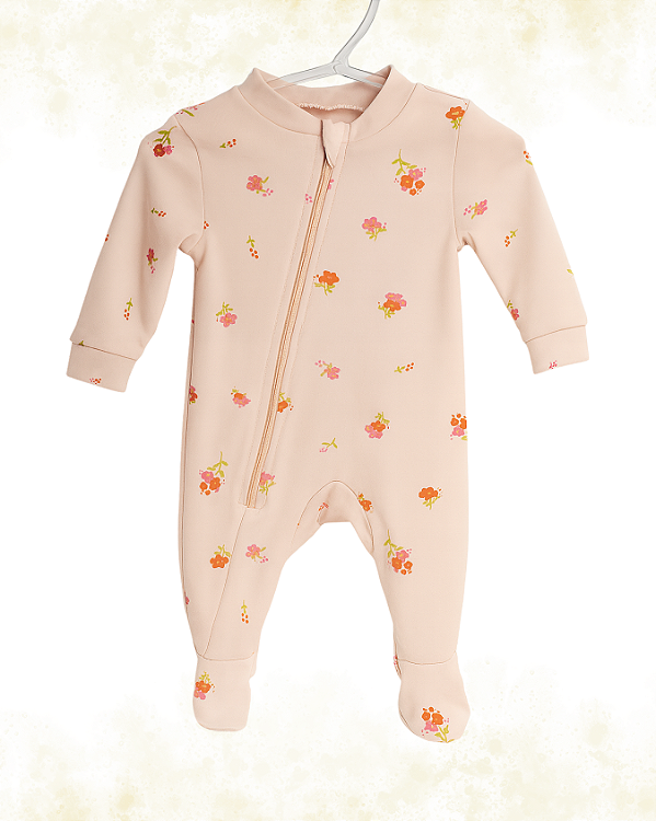 MACACÃO COTTON PREMIUM FLORZINHAS