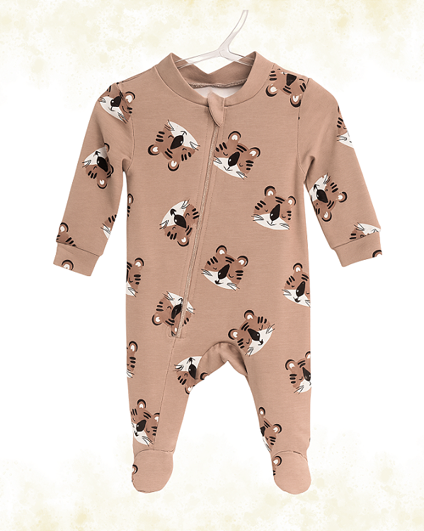 MACACÃO COTTON PREMIUM MARROM TIGRE