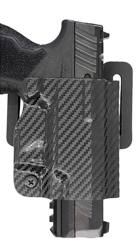 Mini Coldre Externo Ostensivo Kydex Taurus [GX4 Carry] - [GX4 XL] - [.38 TPC] - OWB - Carbono