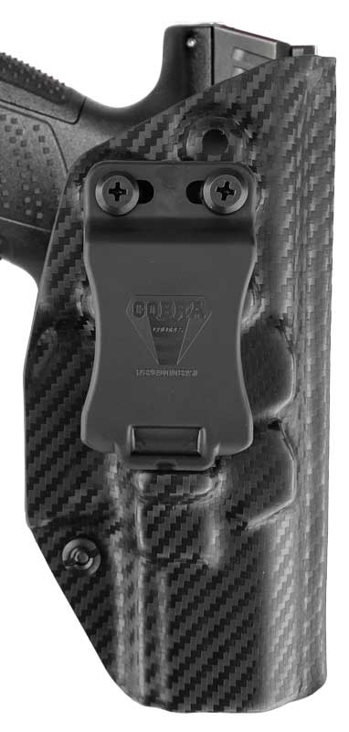Coldre Kydex CZ [P10S] - Velado - Saque Rápido - Carbono