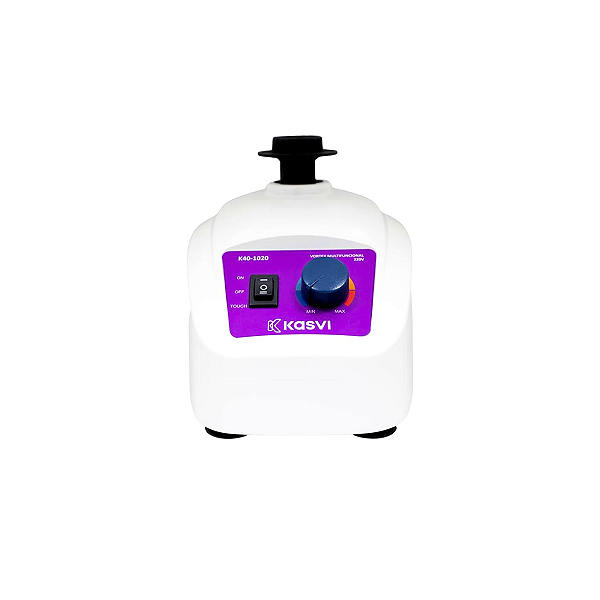 AGITADOR VORTEX 0-3000RPM MULTIFUNCIONAL KASVI 110V OU 220V