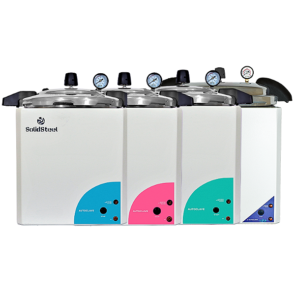 Autoclave vertical Easy 8L com REGISTRO Anvisa SolidSteel