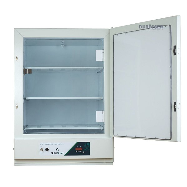 Estufa incubadora bacteriológica 64L Digital - SolidSteel