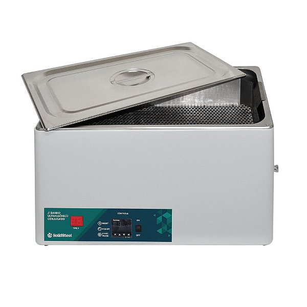 Banho ultrassônico até 60°C 40Khz -6L