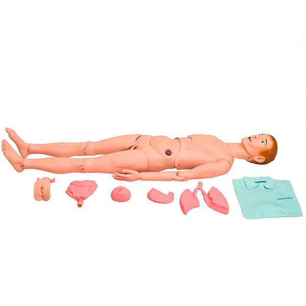 MANEQUIM BISSEXUAL ADULTO C/ ÓRGÃOS INTERNOS - SD4000 -SDORF
