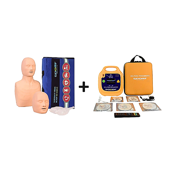 KIT PARA SIMULAÇÃO DE SUPORTE BASICO À VIDA (BLS) - SD-BLS - SDORF